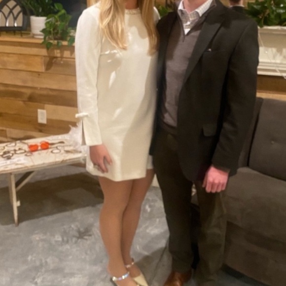 SACHIN & BABI Parker White Mini Dress 6 - Picture 3 of 8